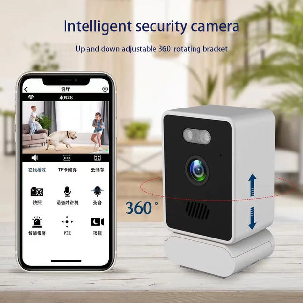 Crystal Watch: 2K Window Camera with Color Night Vision