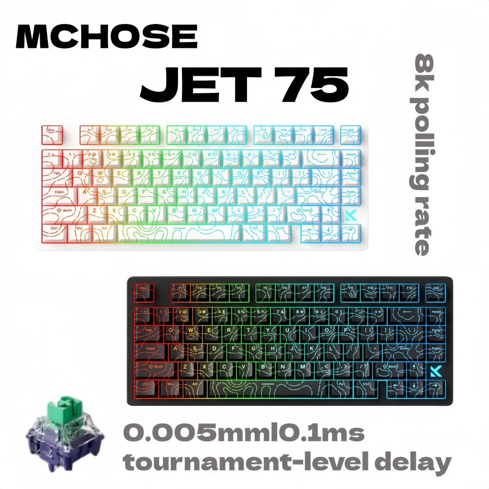 MCHOSE Jet 75 Gaming Keyboard