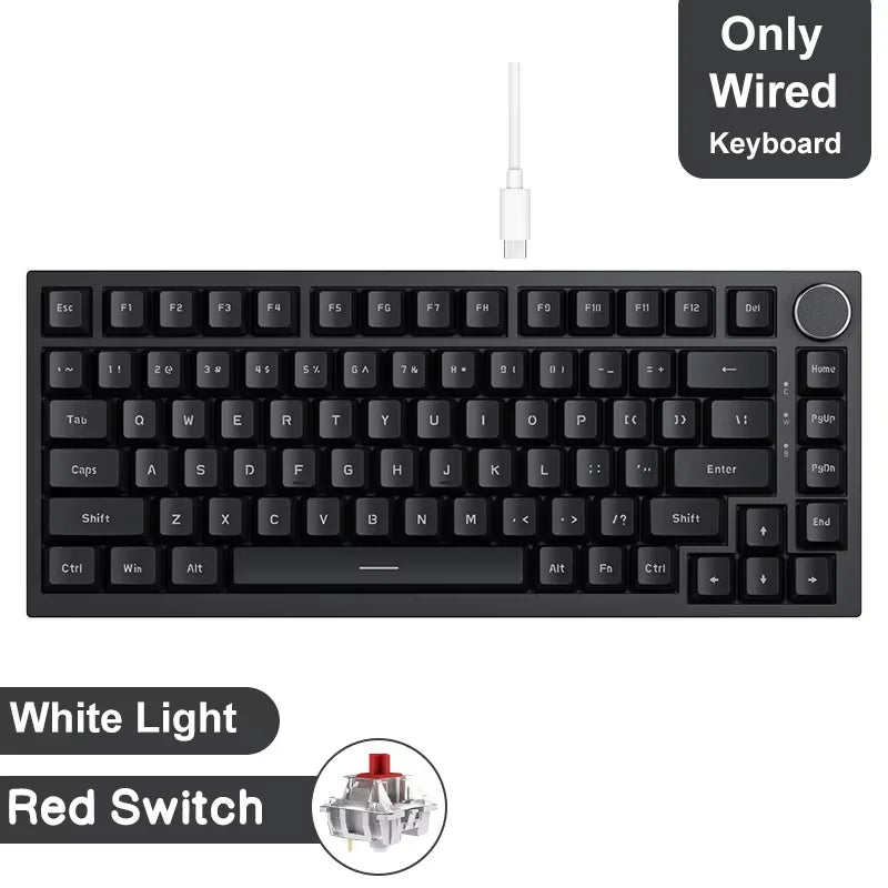 CineGo x Ajazz AK820 Pro – Wireless RGB Mechanical Keyboard