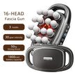 PowerPro 16-Head Deep Tissue Massage Gun – Full Body Pain Relief & Muscle Recovery