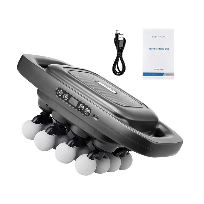 PowerPro 16-Head Deep Tissue Massage Gun – Full Body Pain Relief & Muscle Recovery
