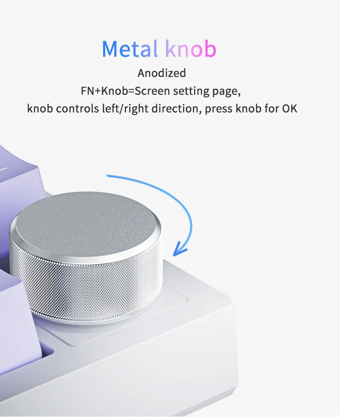 CineGo x Ajazz AK820 Pro – Wireless RGB Mechanical Keyboard