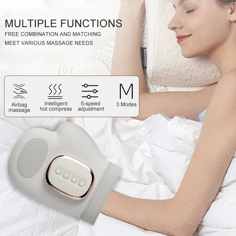 RelaxaPalm™ – Heated Air Compression Hand Massager