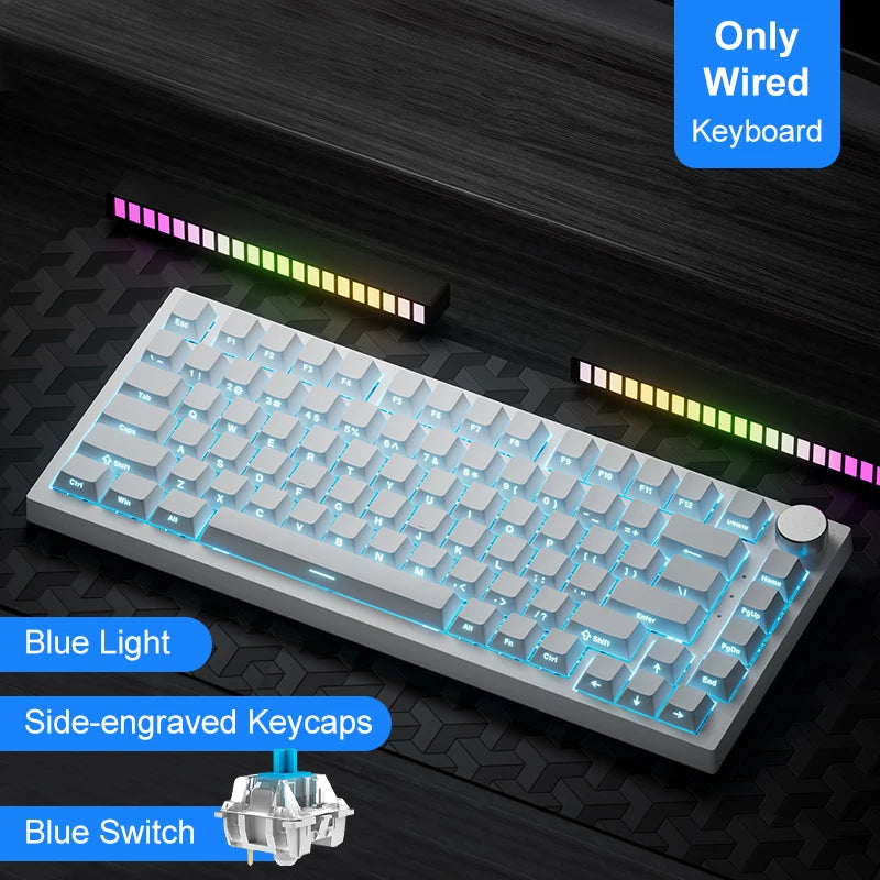 CineGo x Ajazz AK820 Pro – Wireless RGB Mechanical Keyboard