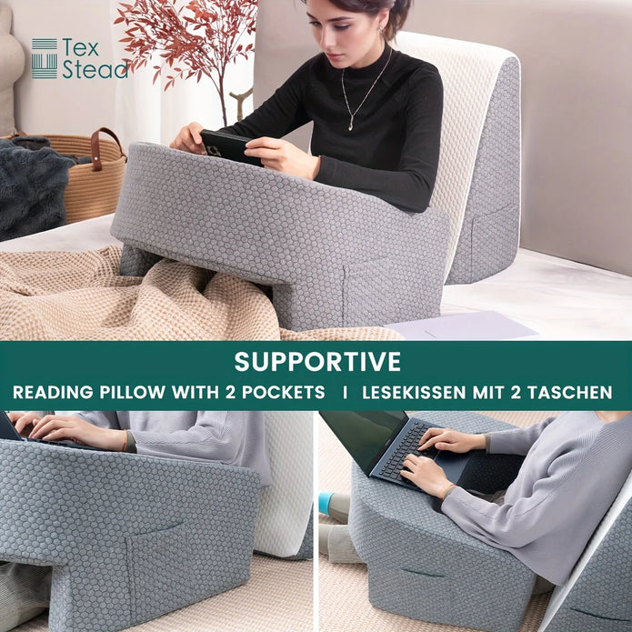 ComfortPlus Ergonomic Lap Desk – Gaming & Reading Made Easy!