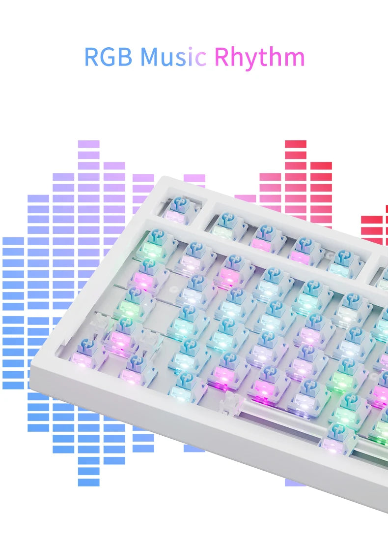 CineGo x Ajazz AK820 Pro – Wireless RGB Mechanical Keyboard
