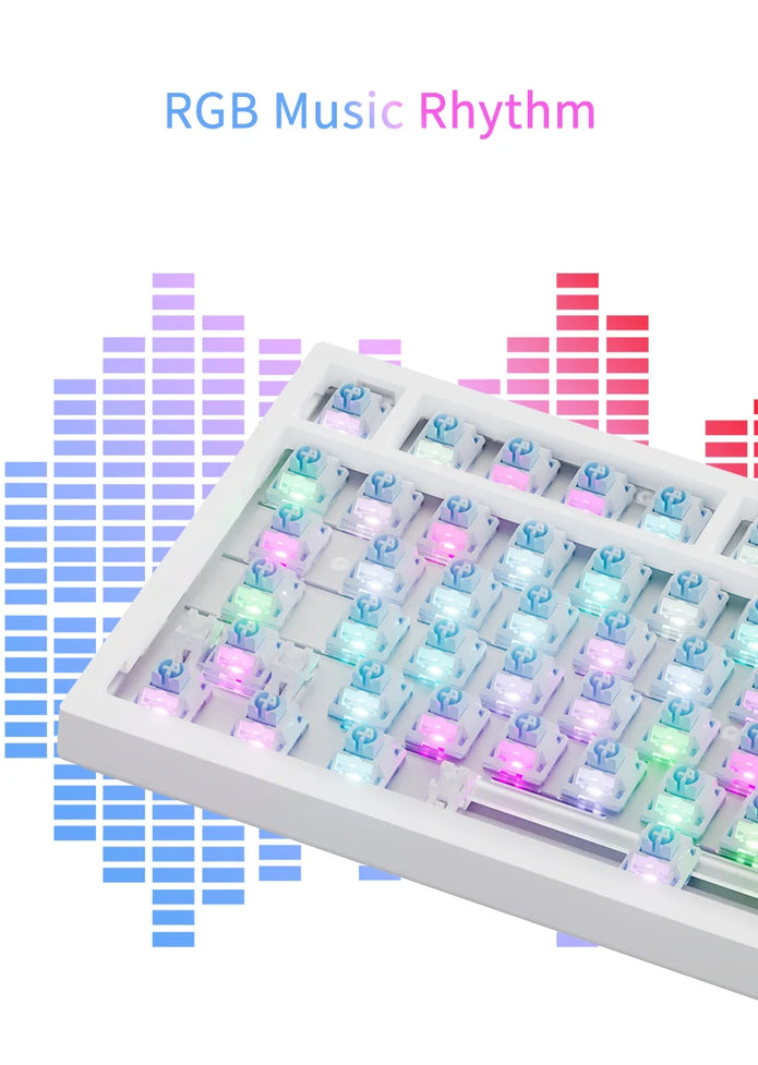 CineGo x Ajazz AK820 Pro – Wireless RGB Mechanical Keyboard