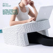 Oversized Memory Foam Support Cushion with Removable Washable Cover