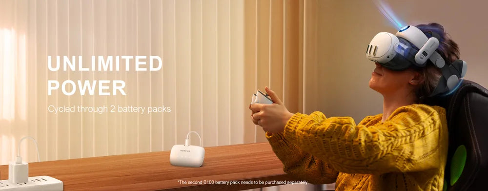 BOBOVR S3 Pro Battery Head Strap for Meta Quest 3