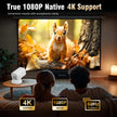 HY310 Smart Projector | 4K Clarity, Auto Focus, Big Sound