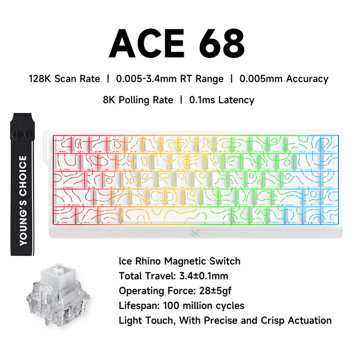 MCHOSE ACE 68 Gaming Keyboard