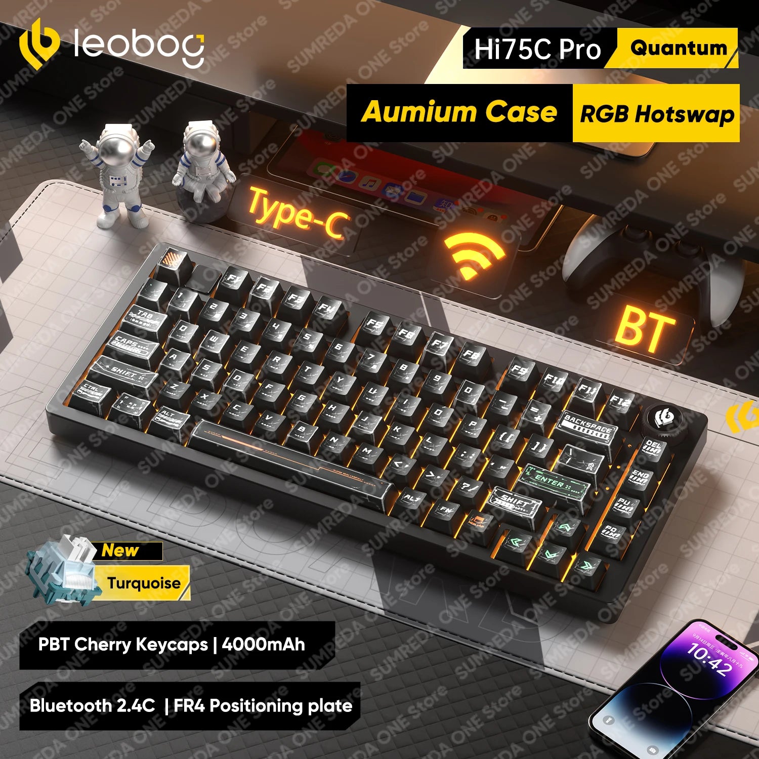 Leobog Hi75C Pro Mechanical Keyboard