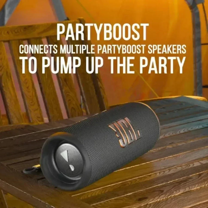 JBL Flip 6 – Portable Waterproof Bluetooth Speaker | Deep Bass & Bold Sound