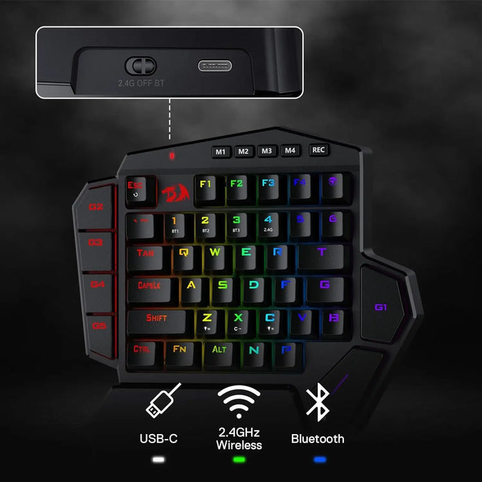 Redragon K585 Pro One-Handed Mechanical Keyboard