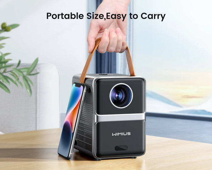 WiMiUS 1080P Portable Projector