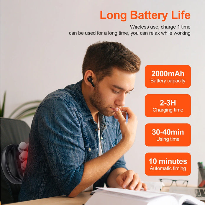 PowerPro 16-Head Deep Tissue Massage Gun – Full Body Pain Relief & Muscle Recovery