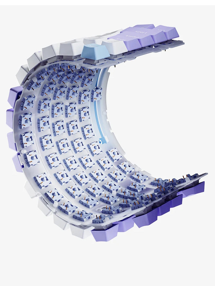 CineGo x Ajazz AK820 Pro – Wireless RGB Mechanical Keyboard