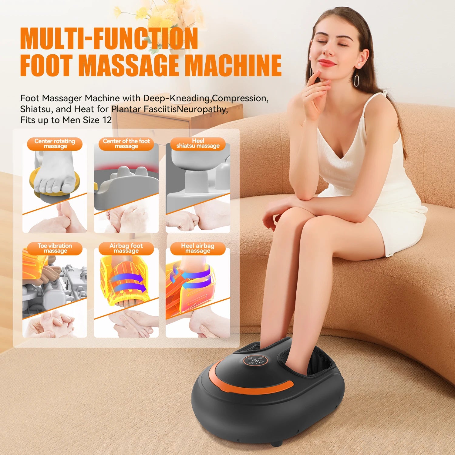 Intelligent Foot Massager Roller